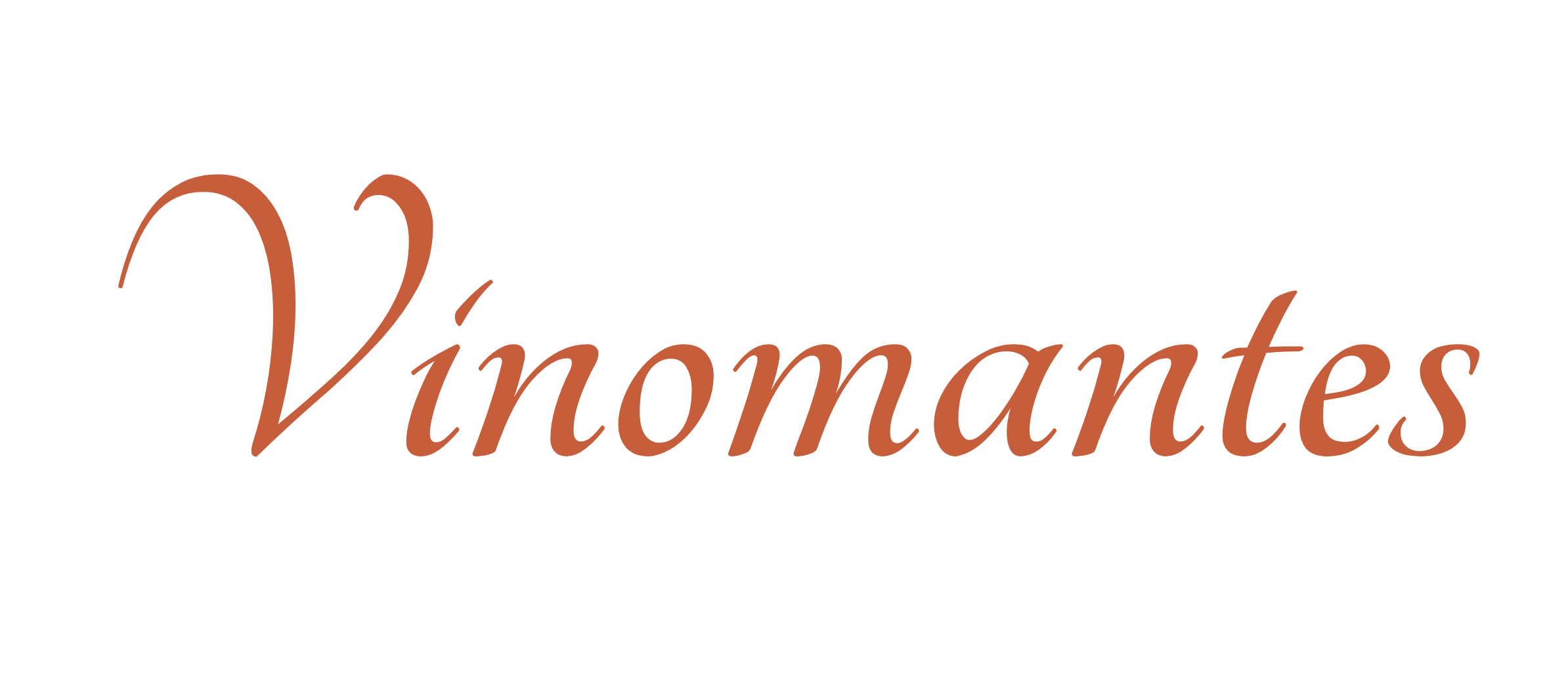 Vinomantes logo used for the custom inventory and invoicing system